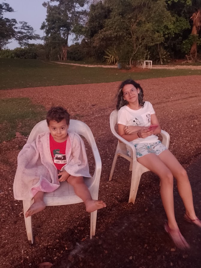 Fomos a Jaguara com minha tia Lúcia, com minha mãe e meu irmão quando tinha 3 anos e eu meus 13 anos